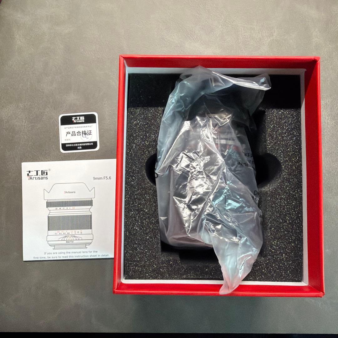 七工匠 7Artisans 9mm F5.6 超広角レンズ sonyフルサイズ