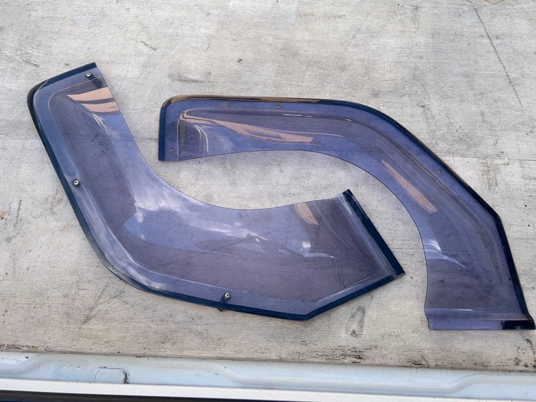 アクティ　バモス　アクティトラック　ワイドドアバイザー　社外