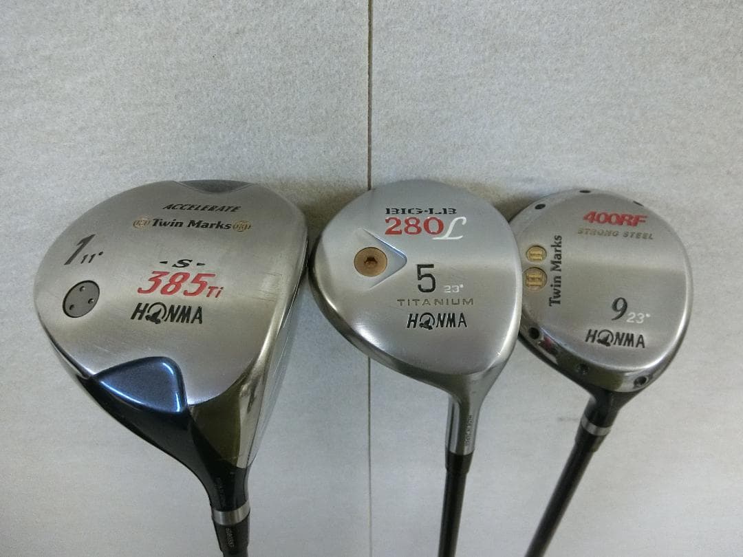 b690 ★初心者歓迎 ★ホンマ等レディースゴルフクラブ１０本セット