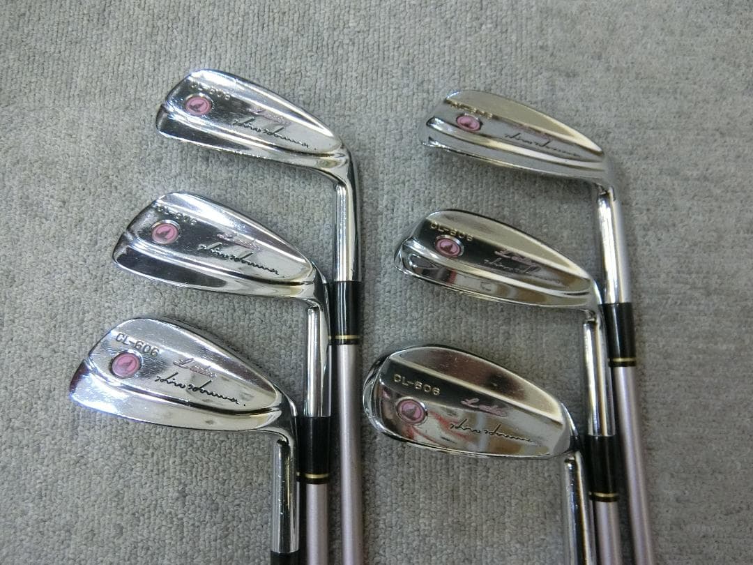 b690 ★初心者歓迎 ★ホンマ等レディースゴルフクラブ１０本セット