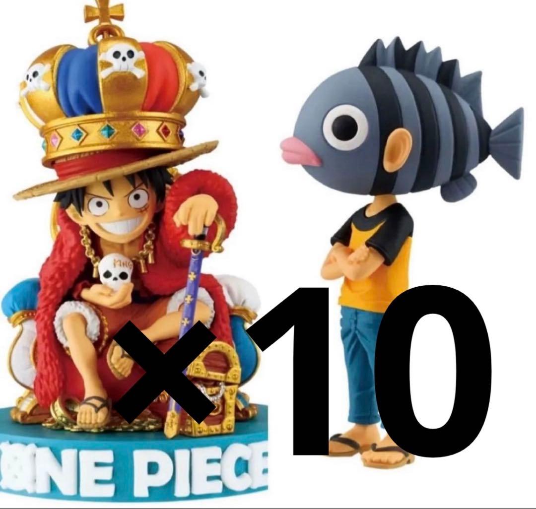 ONE PIECE BASE SHOP ワーコレ 2種セット フィギュア　×10