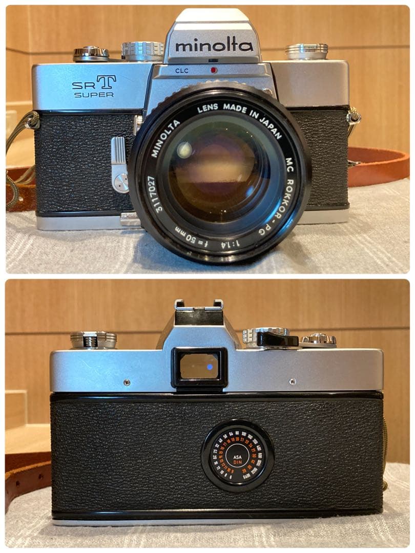 ★ミノルタ srt ★ロッコールf1.4★完動品＊美品＊初期保証★作例多数！