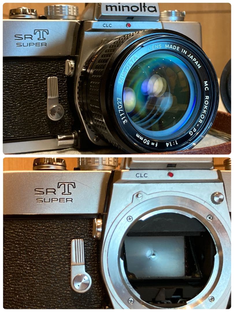 ★ミノルタ srt ★ロッコールf1.4★完動品＊美品＊初期保証★作例多数！