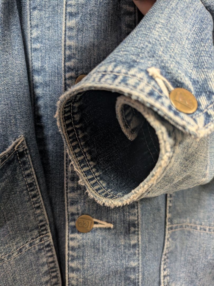 古着 Lee カバーオール 91-j Lサイズ used 復刻