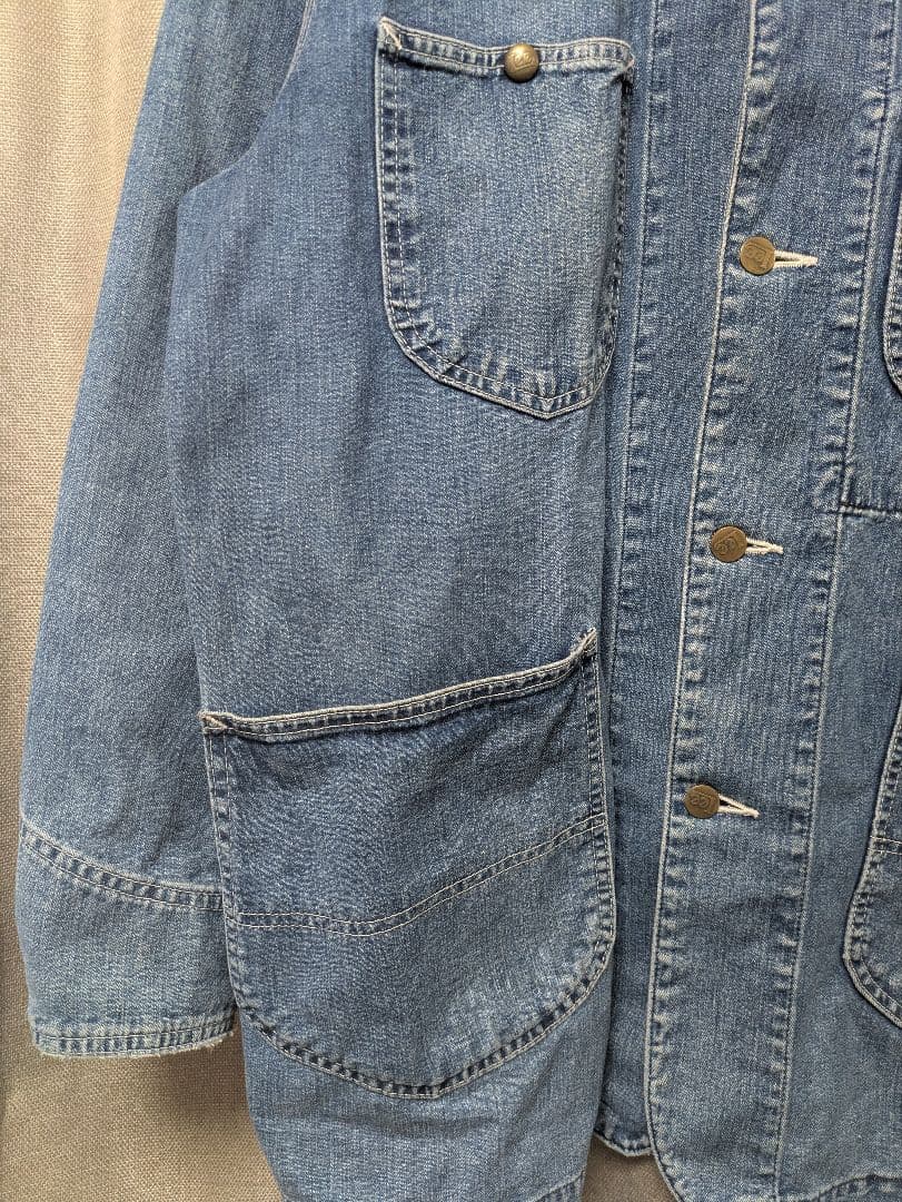 古着 Lee カバーオール 91-j Lサイズ used 復刻