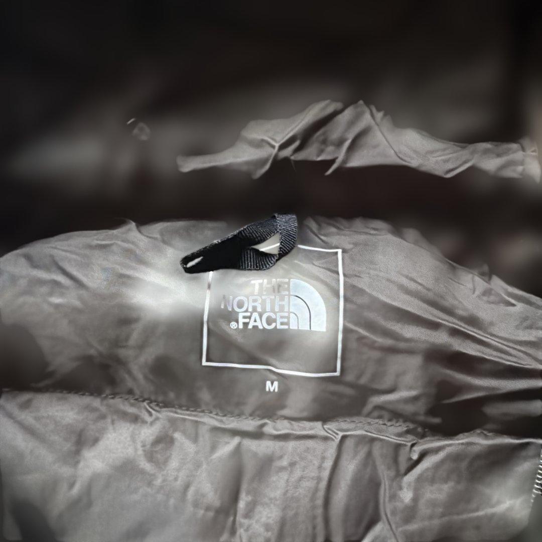 THE NORTH FACE フード付きダウンジャケット オリーブグリーン