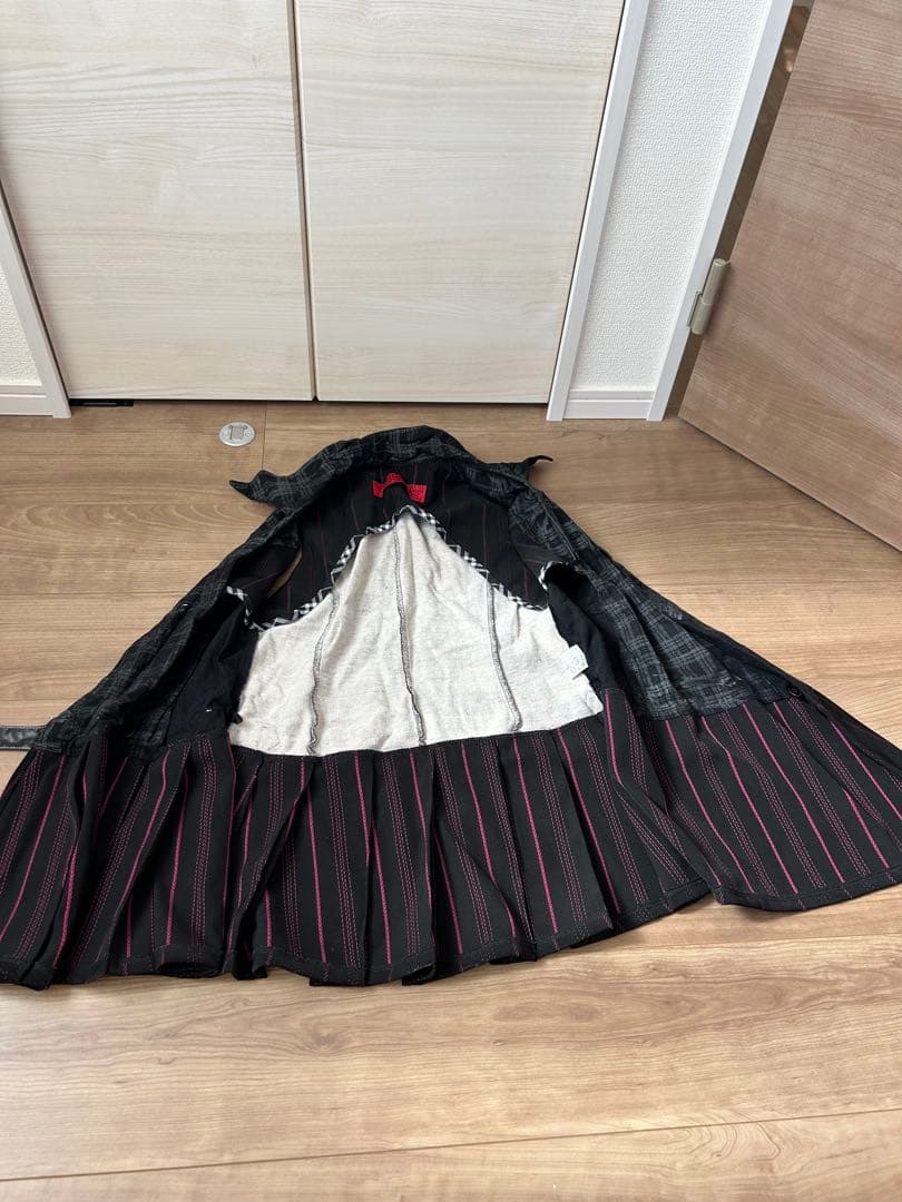 h.NAOTO H.ANARCHY ノースリーブジャケットミニワンピース風