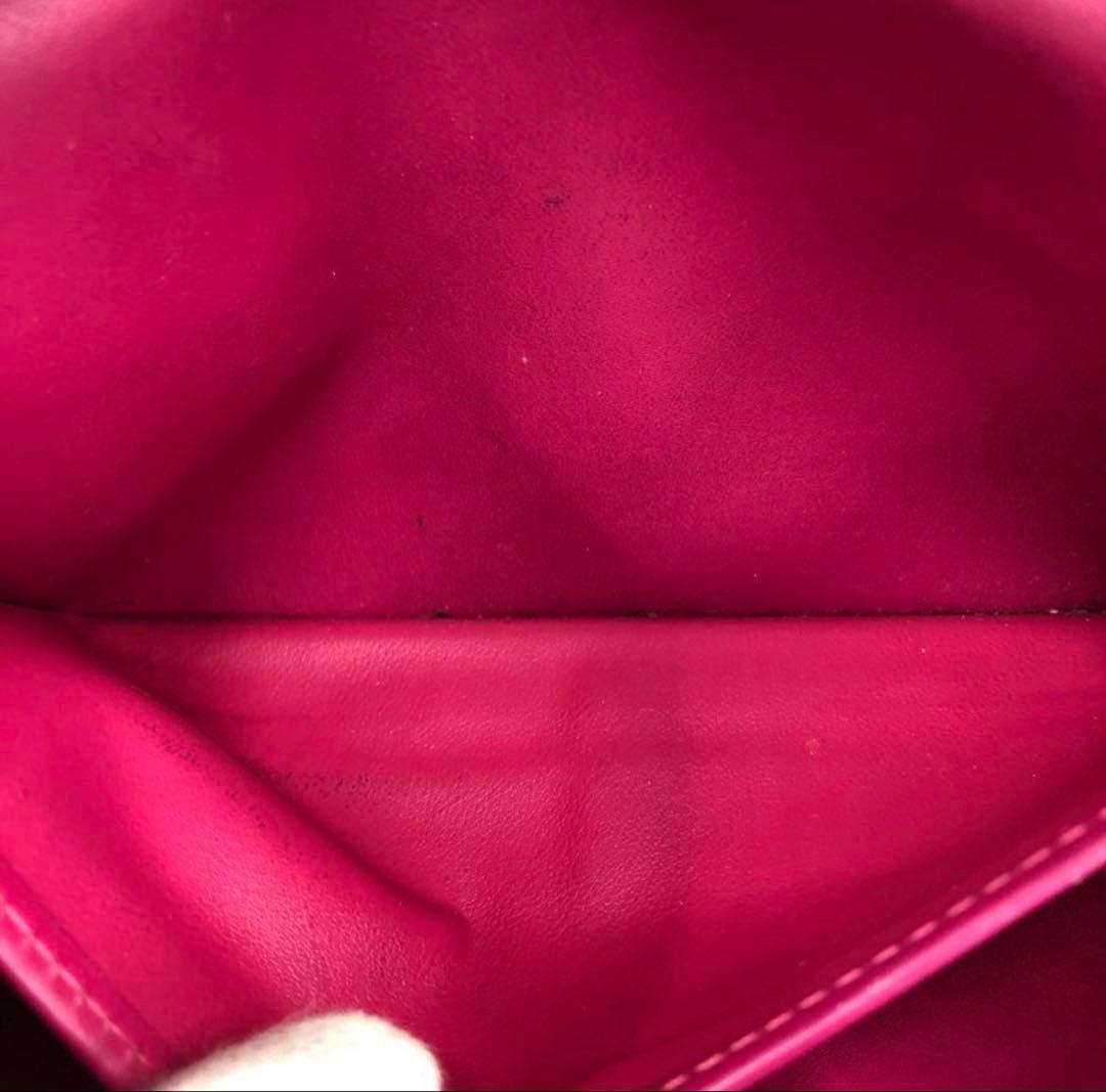 希少　ルイヴィトン　ヴェルニ　ポルトフォイル　サラ　M93530 ポムダムール