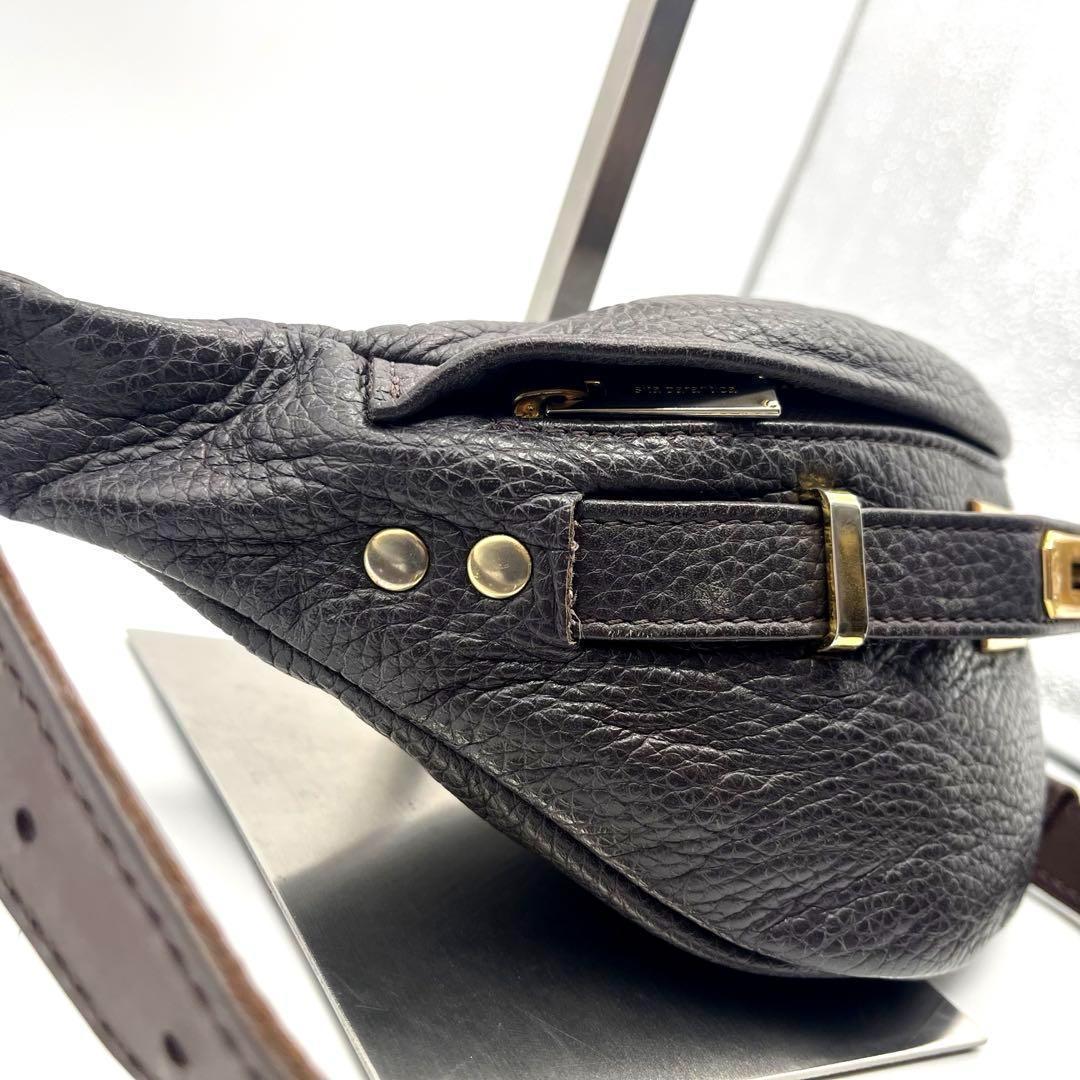 sita parantica ボディバッグ ウエストポーチ レザー ブラウン