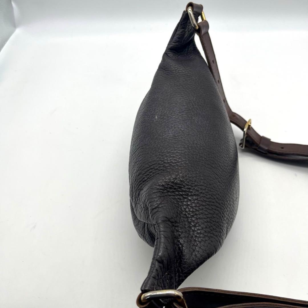 sita parantica ボディバッグ ウエストポーチ レザー ブラウン