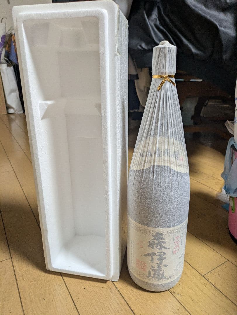 森伊蔵 焼酎 発泡スチロール箱入り