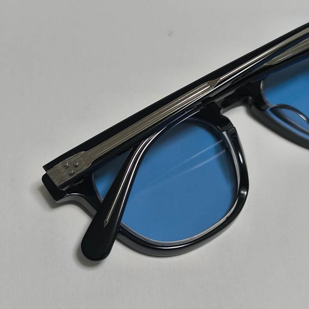 TRORIS モスコット DUDEL ブルーレンズ サングラス メガネ