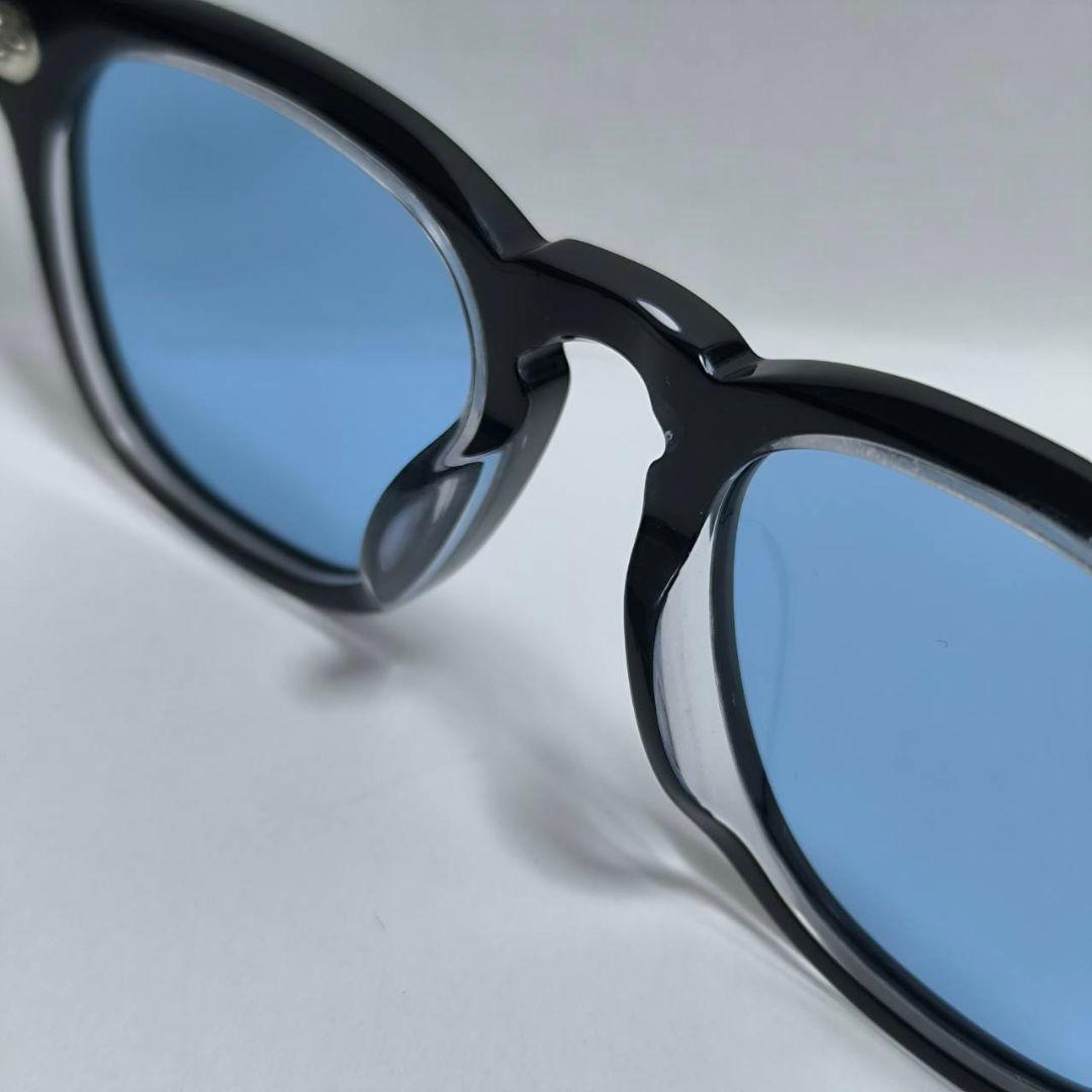 TRORIS モスコット DUDEL ブルーレンズ サングラス メガネ