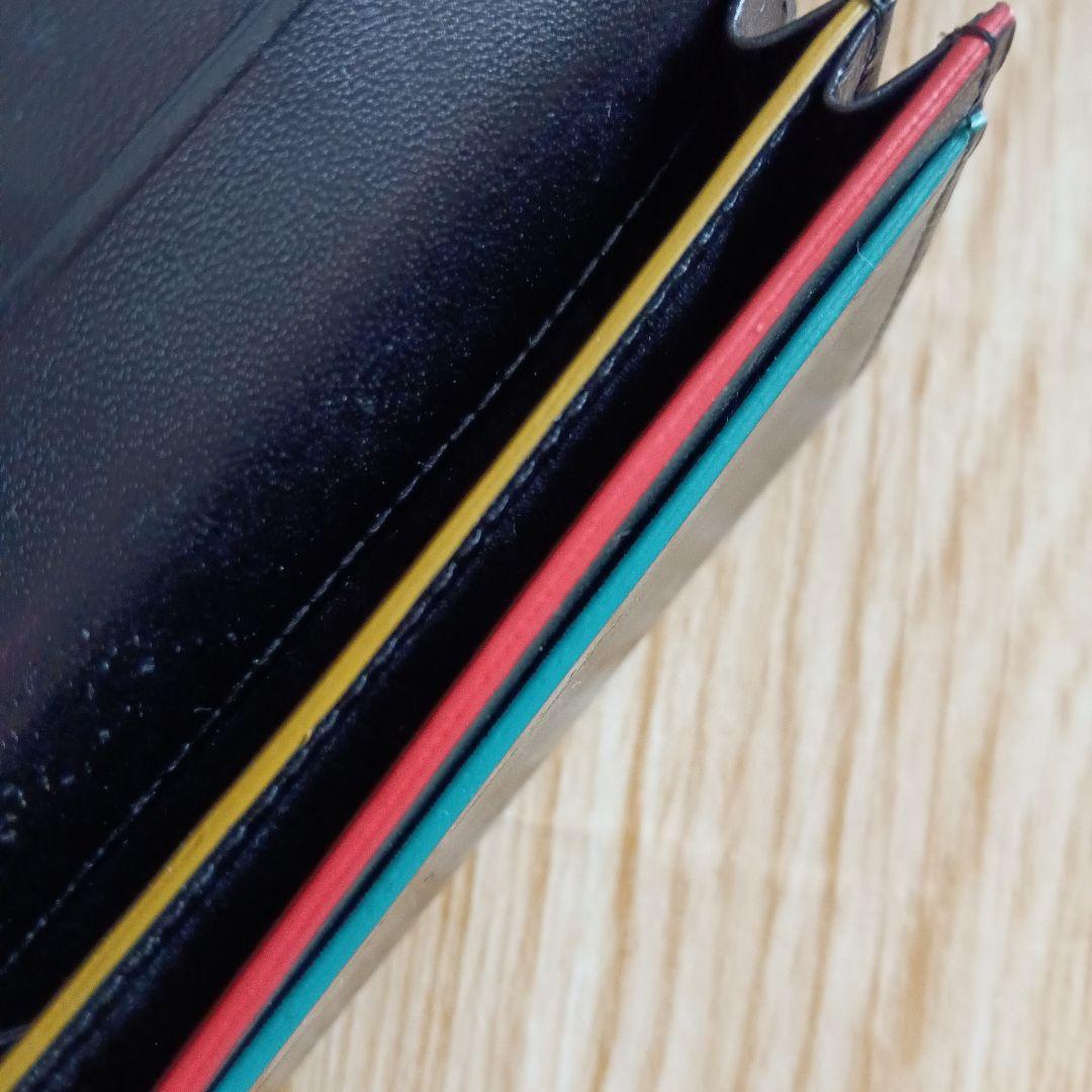 PaulSmith ポールスミス 名刺入 PSC832 黒 Sステッチタブ