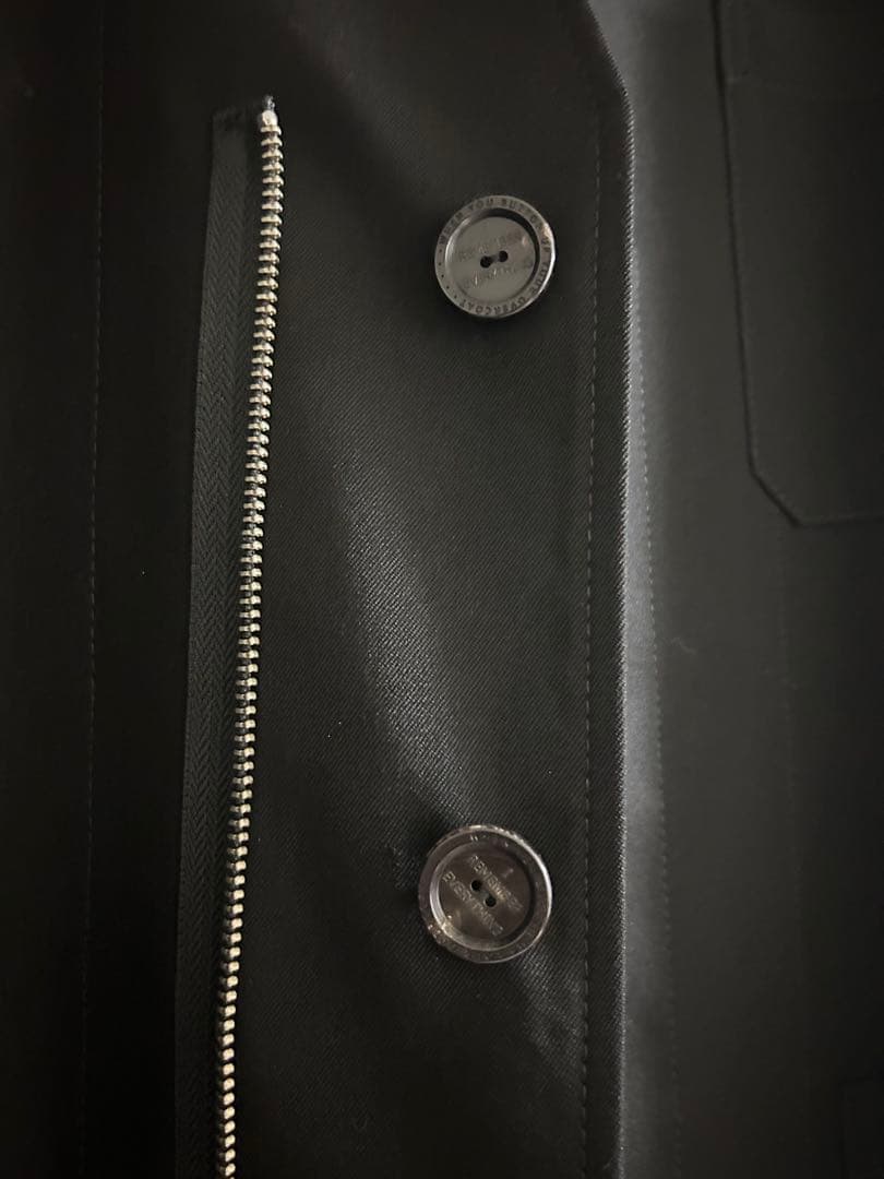 ソロイスト 20AW ノーカラードクタージャケット 46