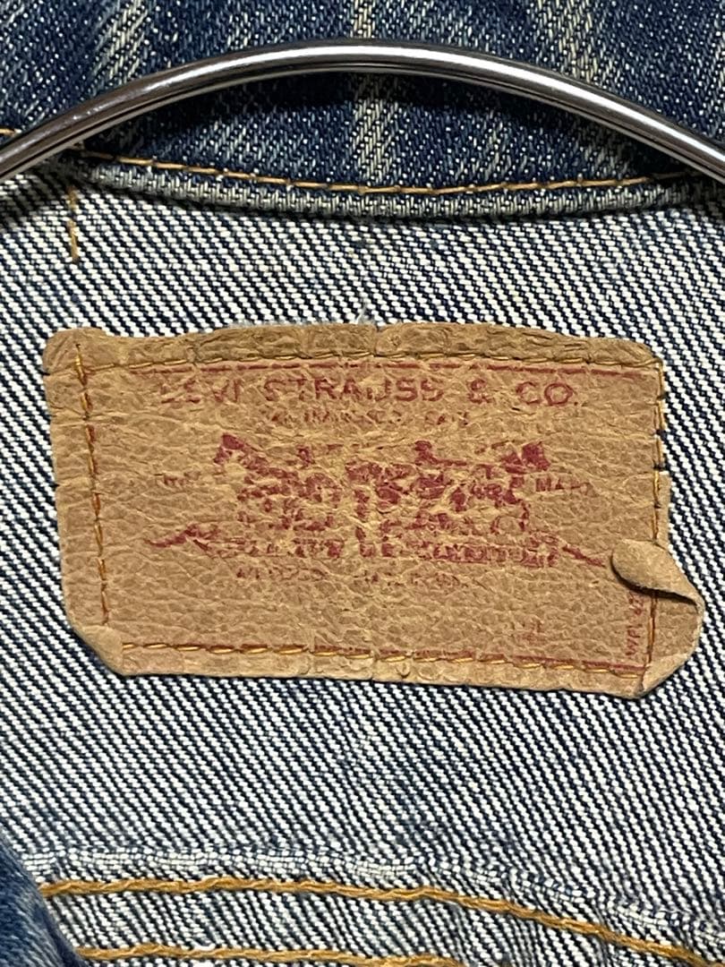 60s Levis 70505 \" BIG E ボタン裏刻印525 トラッカー\"