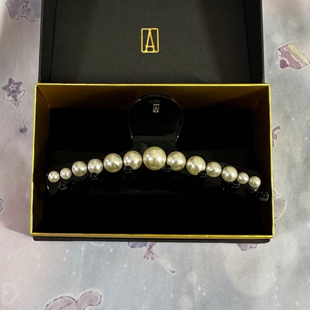 ALEXANDRE DE PARIS パール　クリップ　Lサイズ