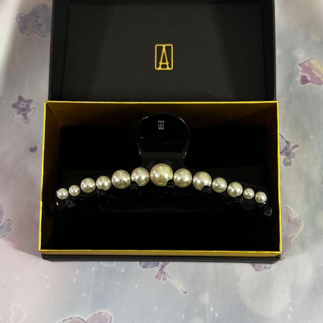 ALEXANDRE DE PARIS パール　クリップ　Lサイズ