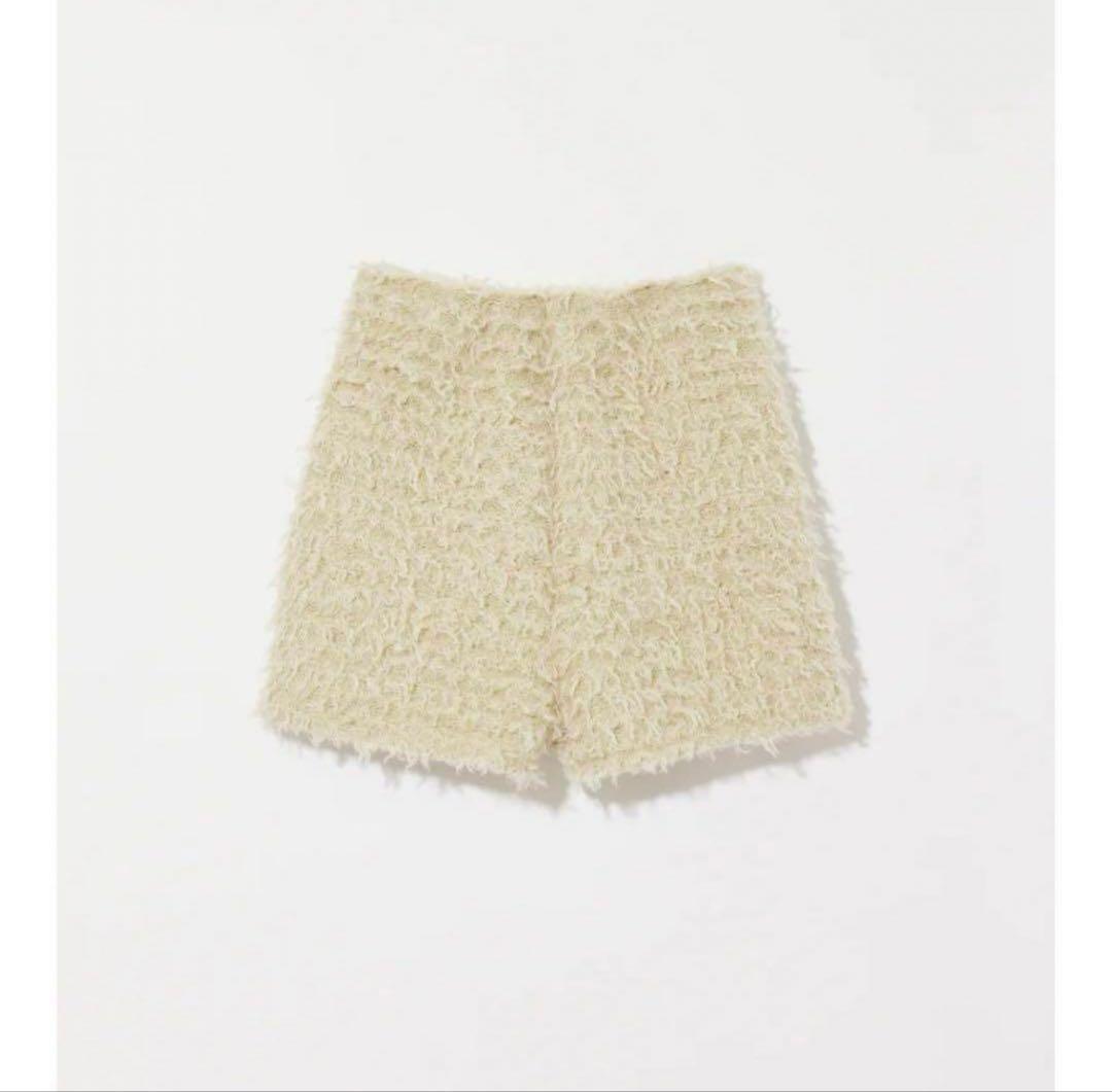 ここEaphi FLUFFY SHORT PANTS