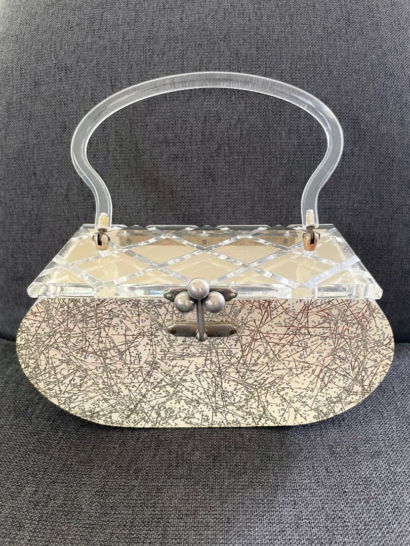 1940 〜 1950ビンテージ　超レア　ルーサイトバッグ　パーティバッグ