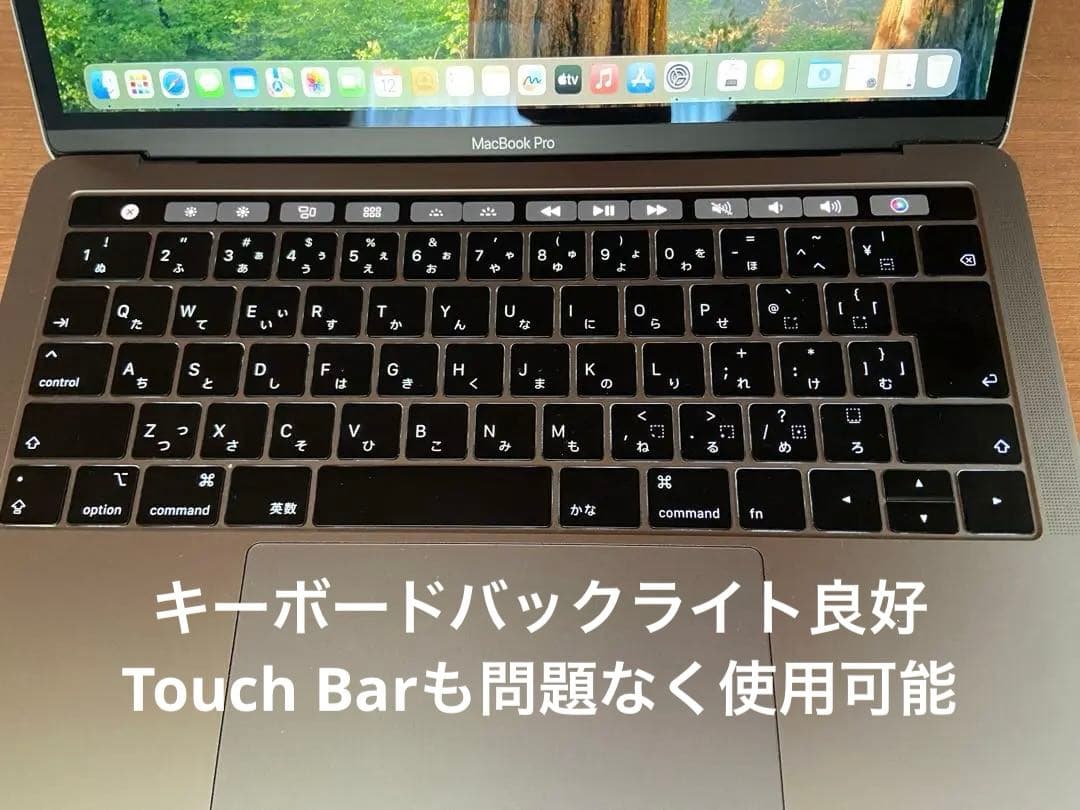 MacBook本体 MacBooK Pro CPU:corei7-8557U 1TB 16GB