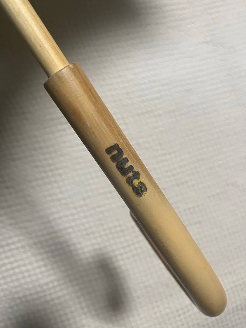 【美品】nuts花柄日傘 ブラック・ホワイト