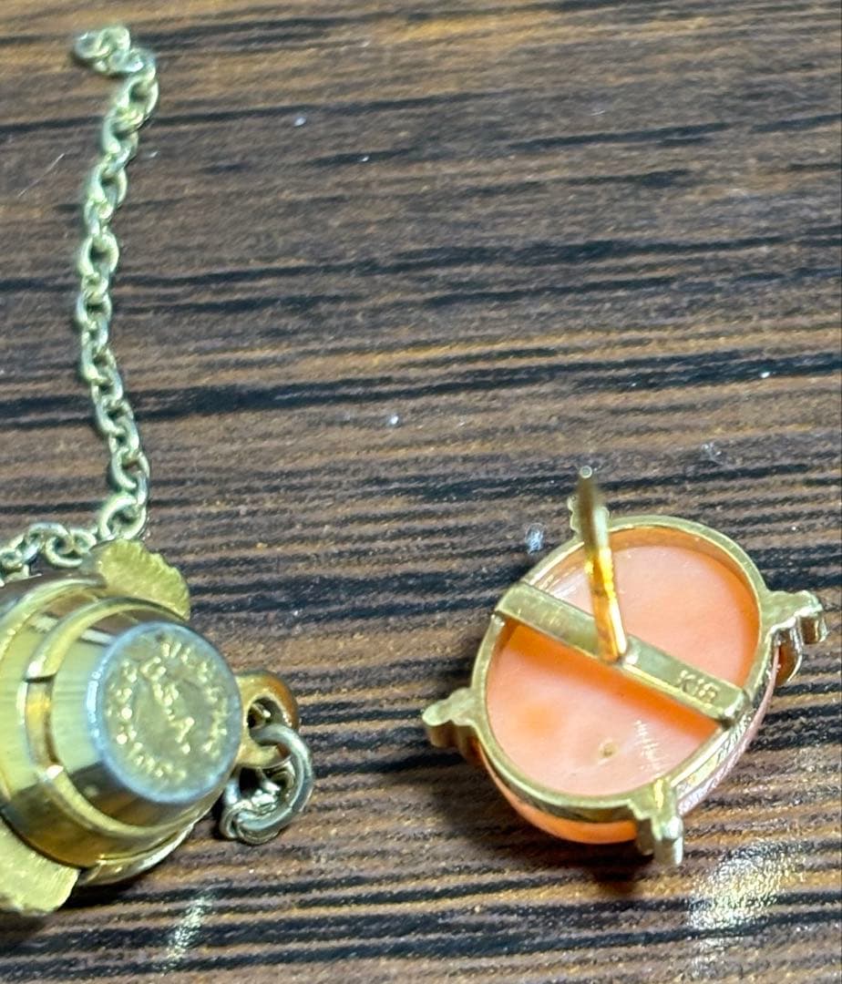 K18 K14WG silver タイタックピン　まとめ