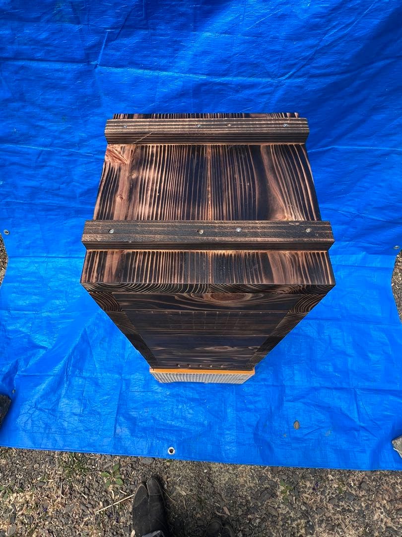 ニホンミツバチ飼育用巣箱　重箱式巣箱