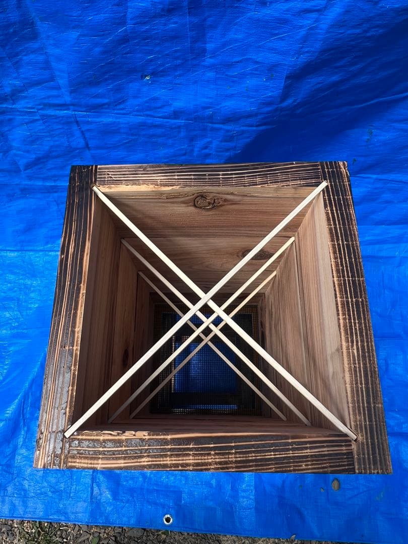 ニホンミツバチ飼育用巣箱　重箱式巣箱