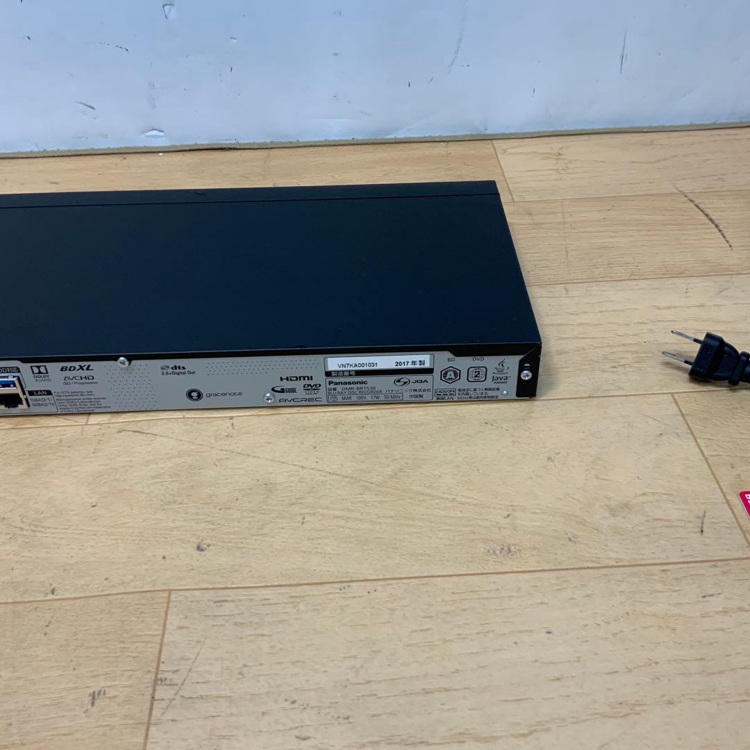 【16】パナソニック　ブルーレイ DMR-BRT530 2017年製