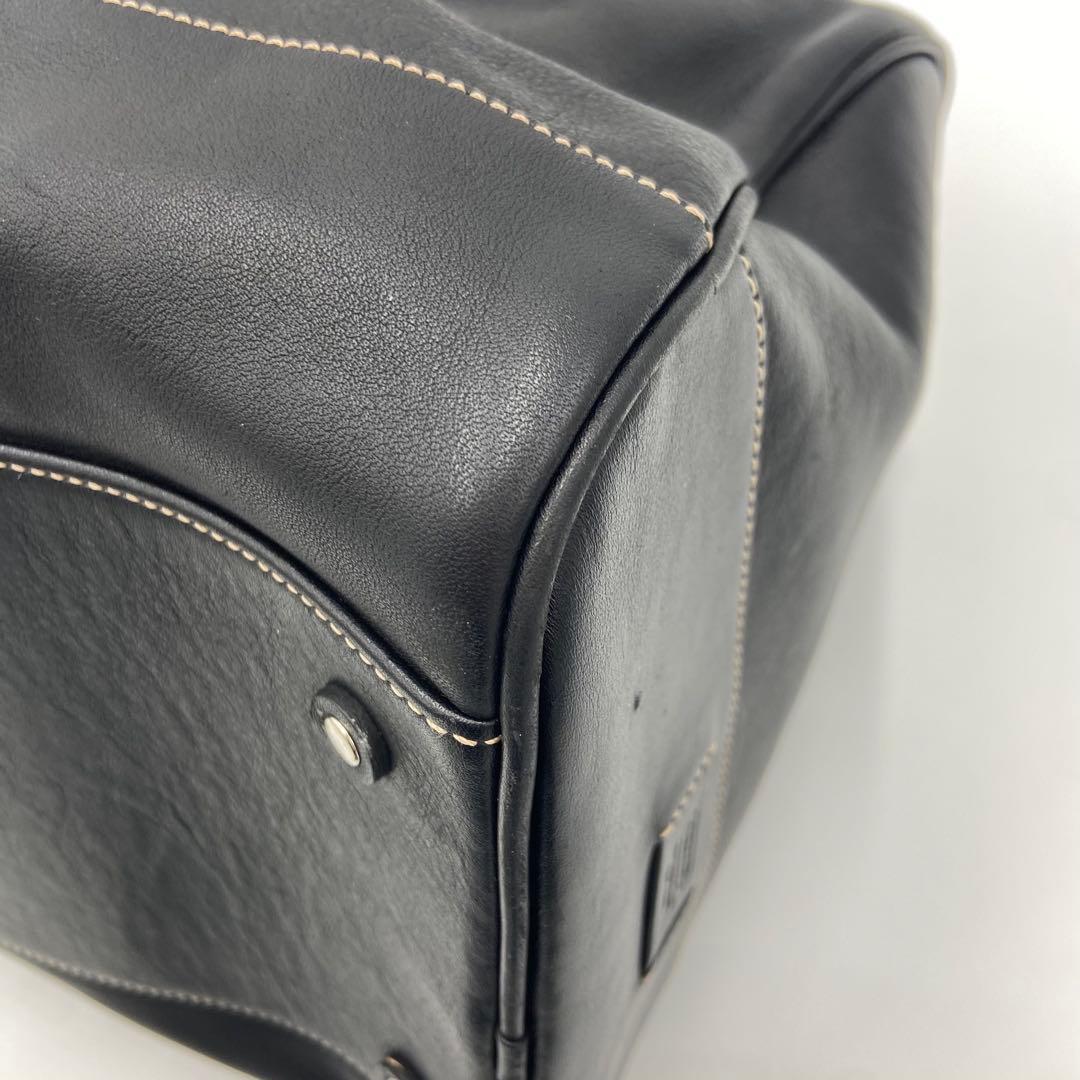 美品✨コーチ オールレザー ボストンバッグ 2way 旅行 ブラック 5402