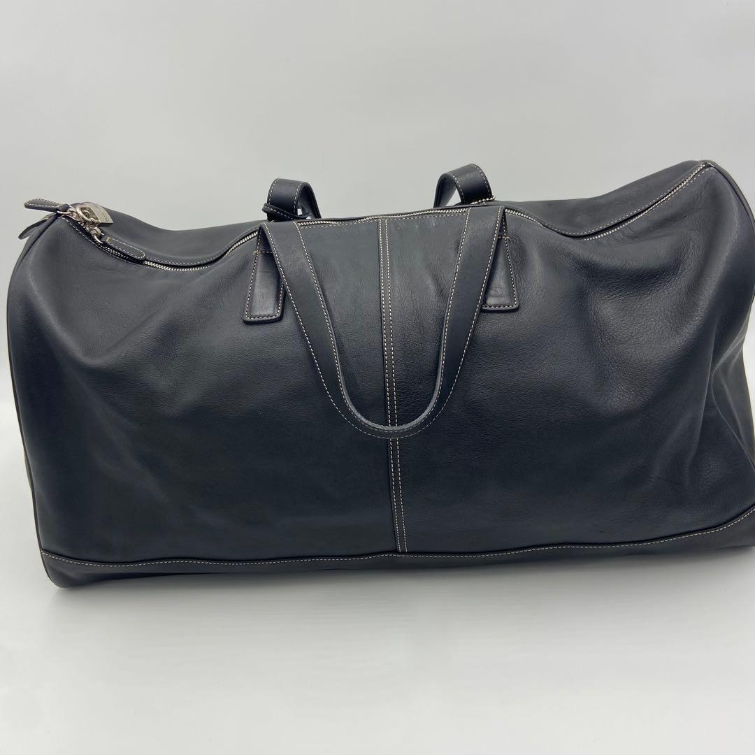 美品✨コーチ オールレザー ボストンバッグ 2way 旅行 ブラック 5402