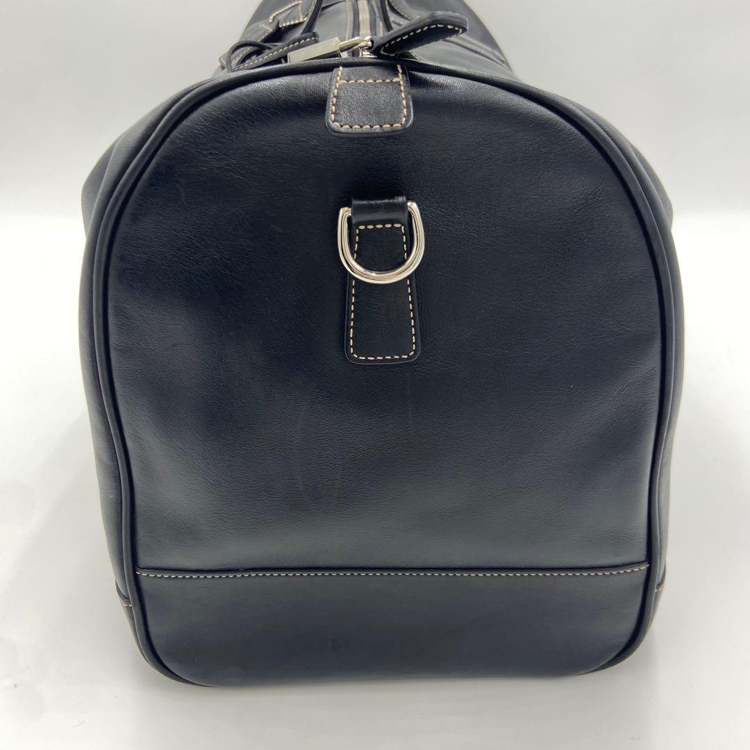 美品✨コーチ オールレザー ボストンバッグ 2way 旅行 ブラック 5402
