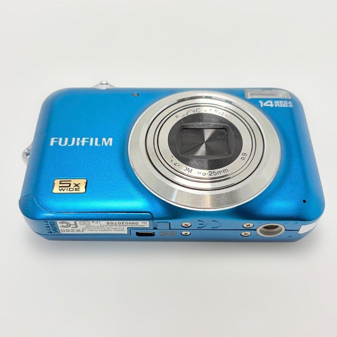 動作品✨FUJIFILM 富士フイルム FinePix JX280 デジカメ