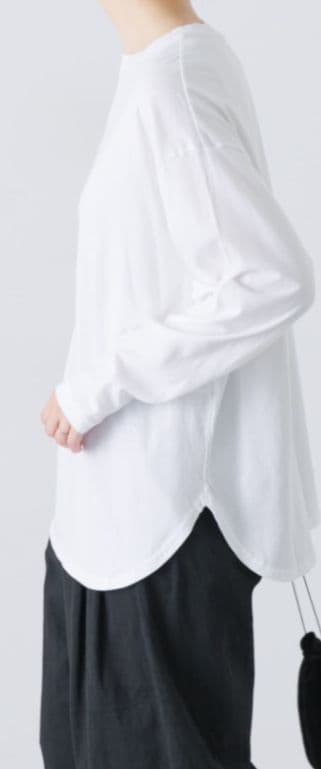 完売品【新品タグ付き】かぐれ コットン クルーネックカットソー