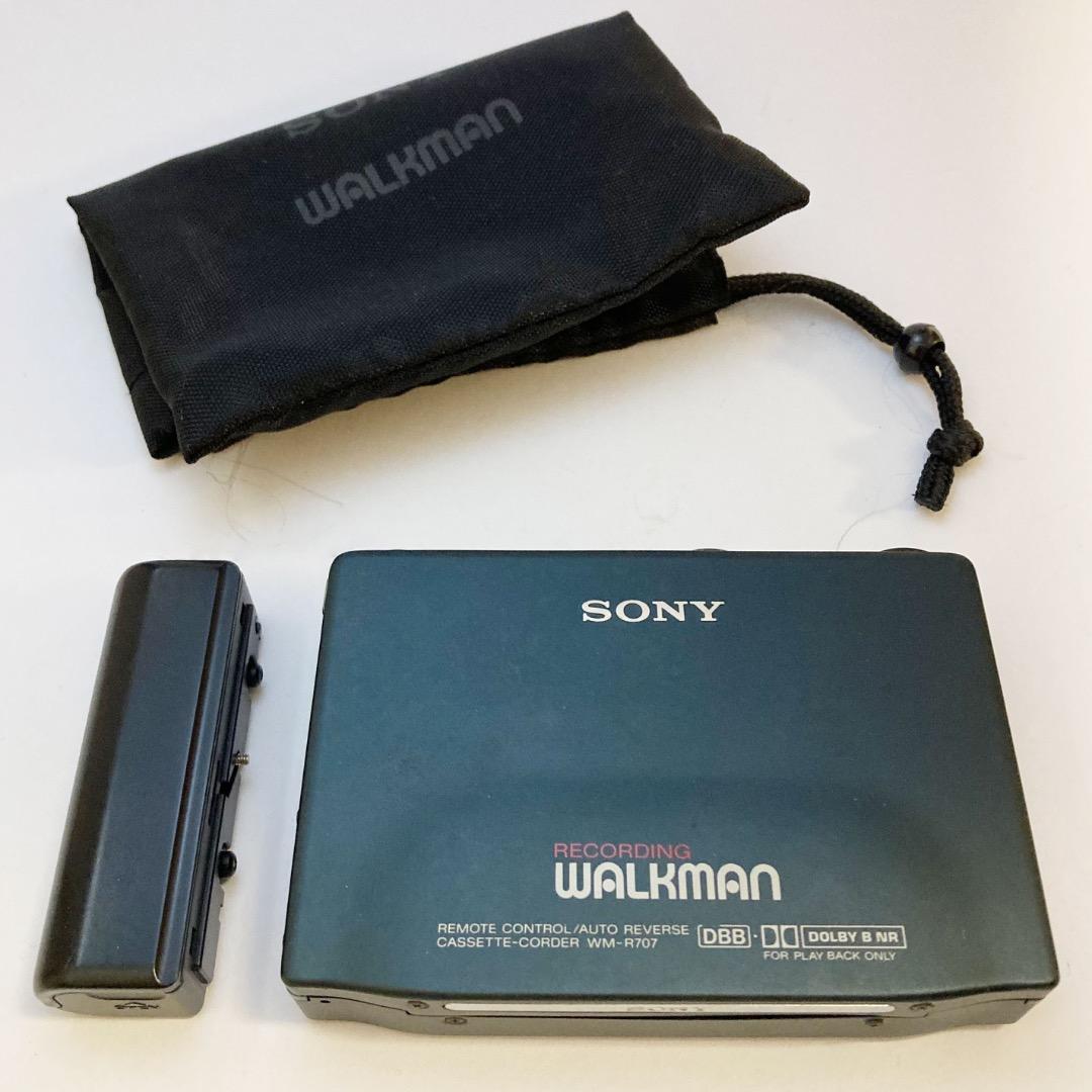 【ジャンク品】SONY カセットウォークマン「WM-R707」