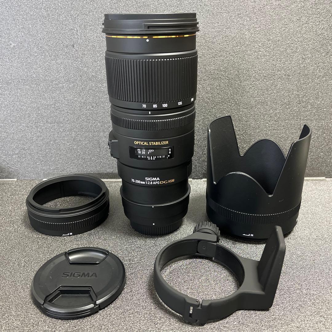 レンズ(ズーム) SIGMA 70-200mm F/2.8 APO EX DG OS HSM