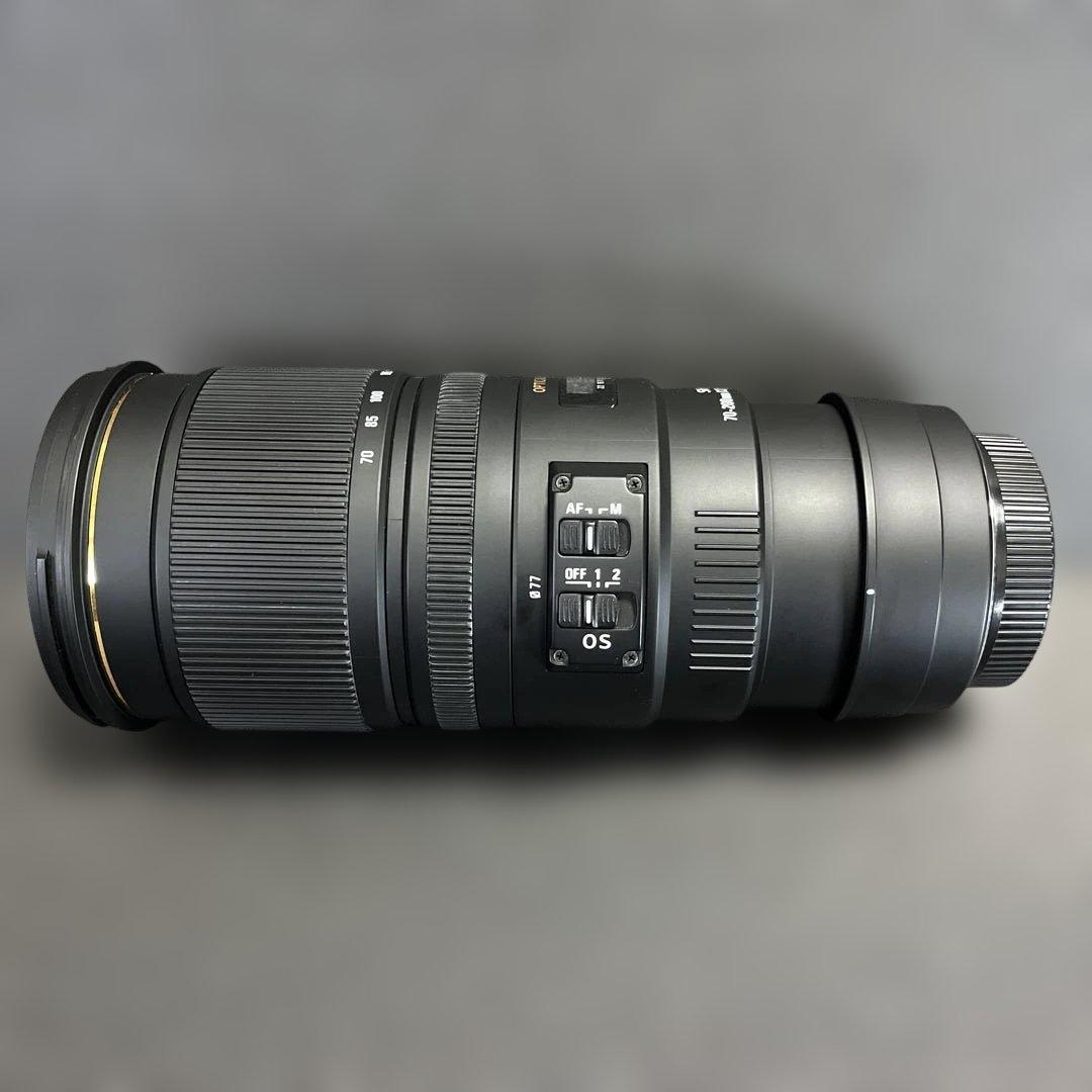 レンズ(ズーム) SIGMA 70-200mm F/2.8 APO EX DG OS HSM