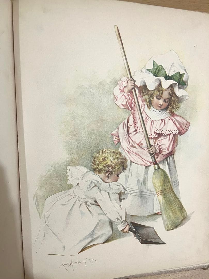 N o.355レア 超希少 アンティーク 洋書 絵本 ビクトリアン 児童書