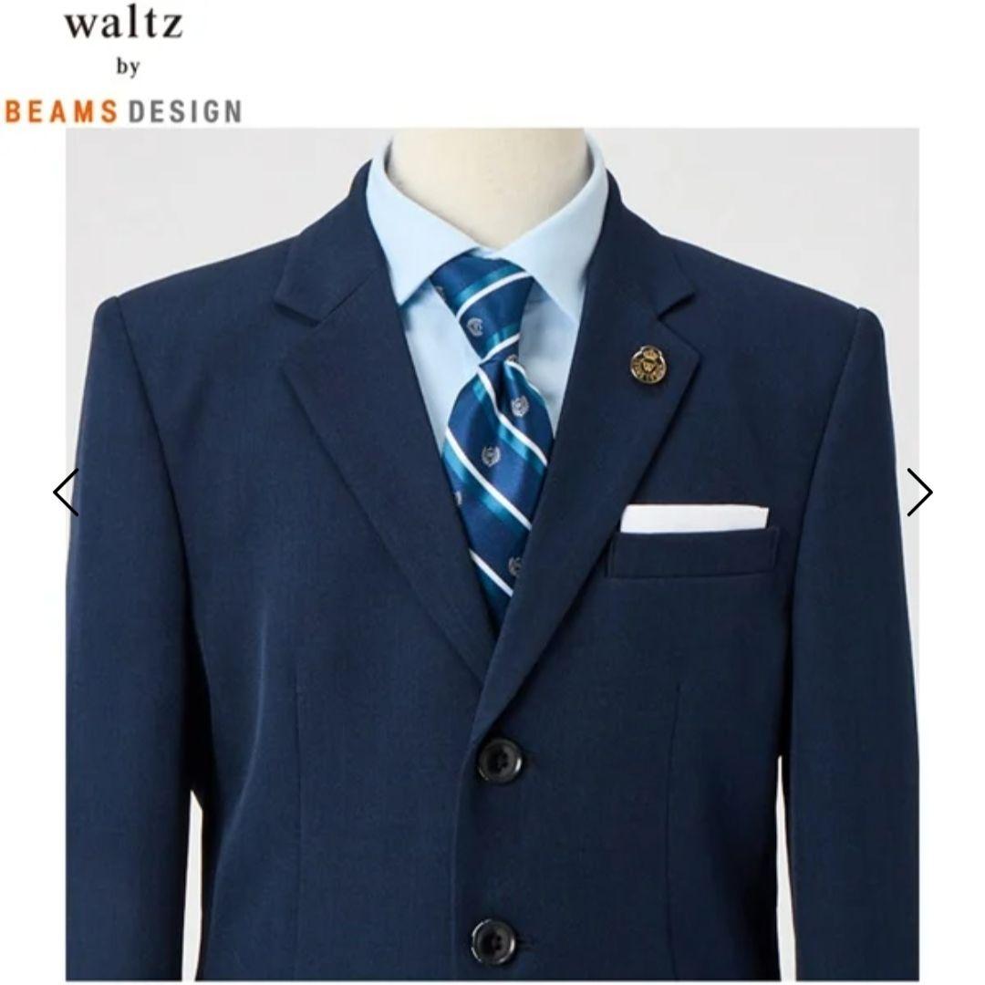 美品　waltz by BEAMS DESIGN 男子スーツ140 紺色　卒業式