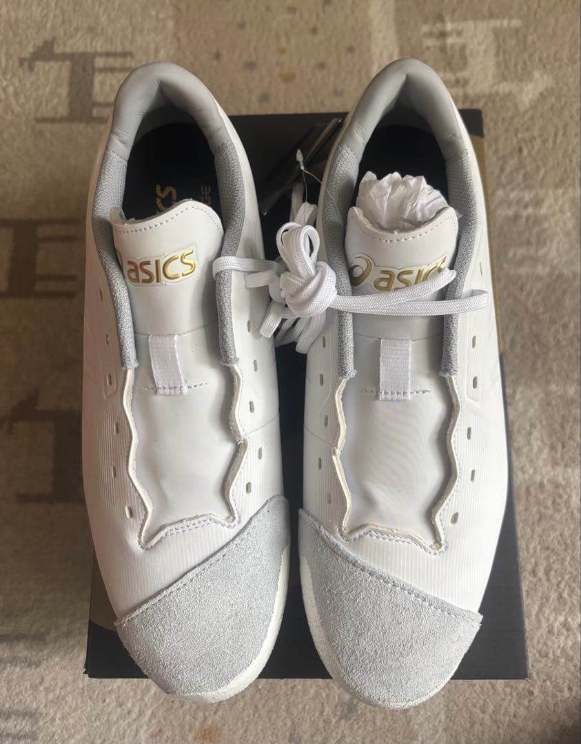 野球 スパイク アシックス ゴールドステージ ハント 両足P付き 26.5cm