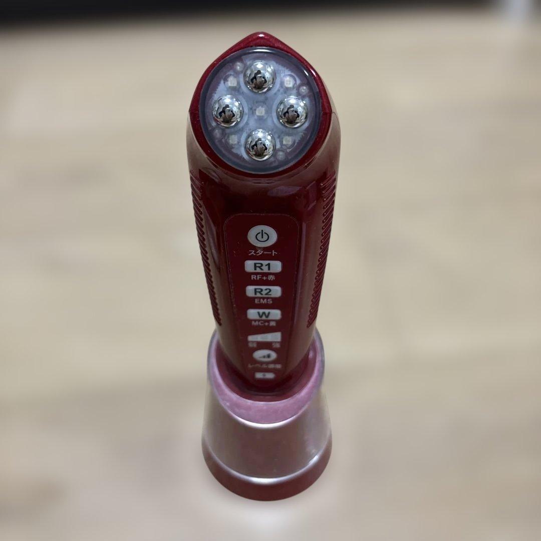 IVY 美顔器 レッド 収納ケース付き