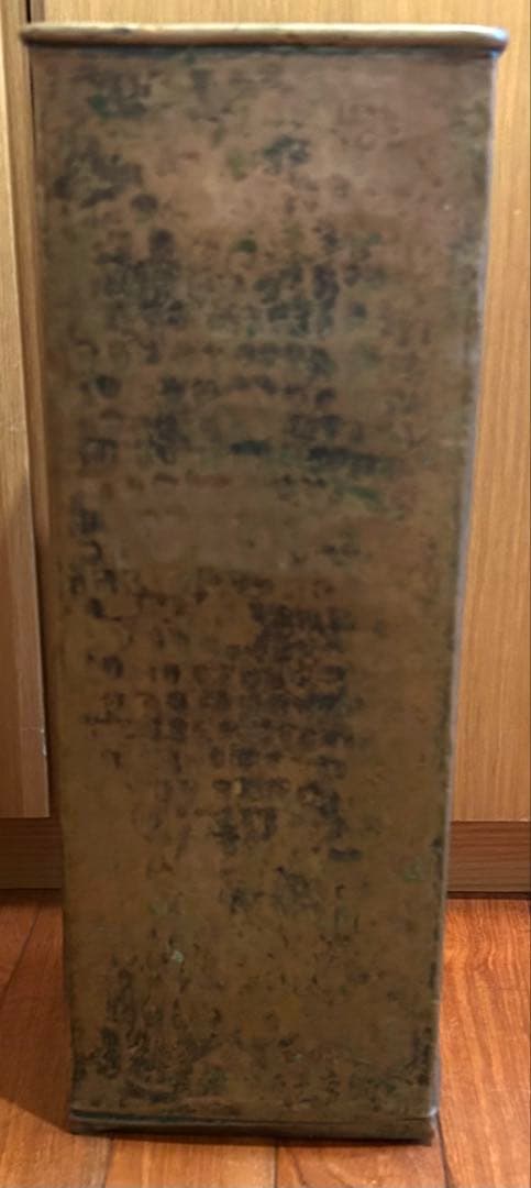 【フランス蚤の市で購入】傘立て　アンティーク　ビンテージ　真鍮