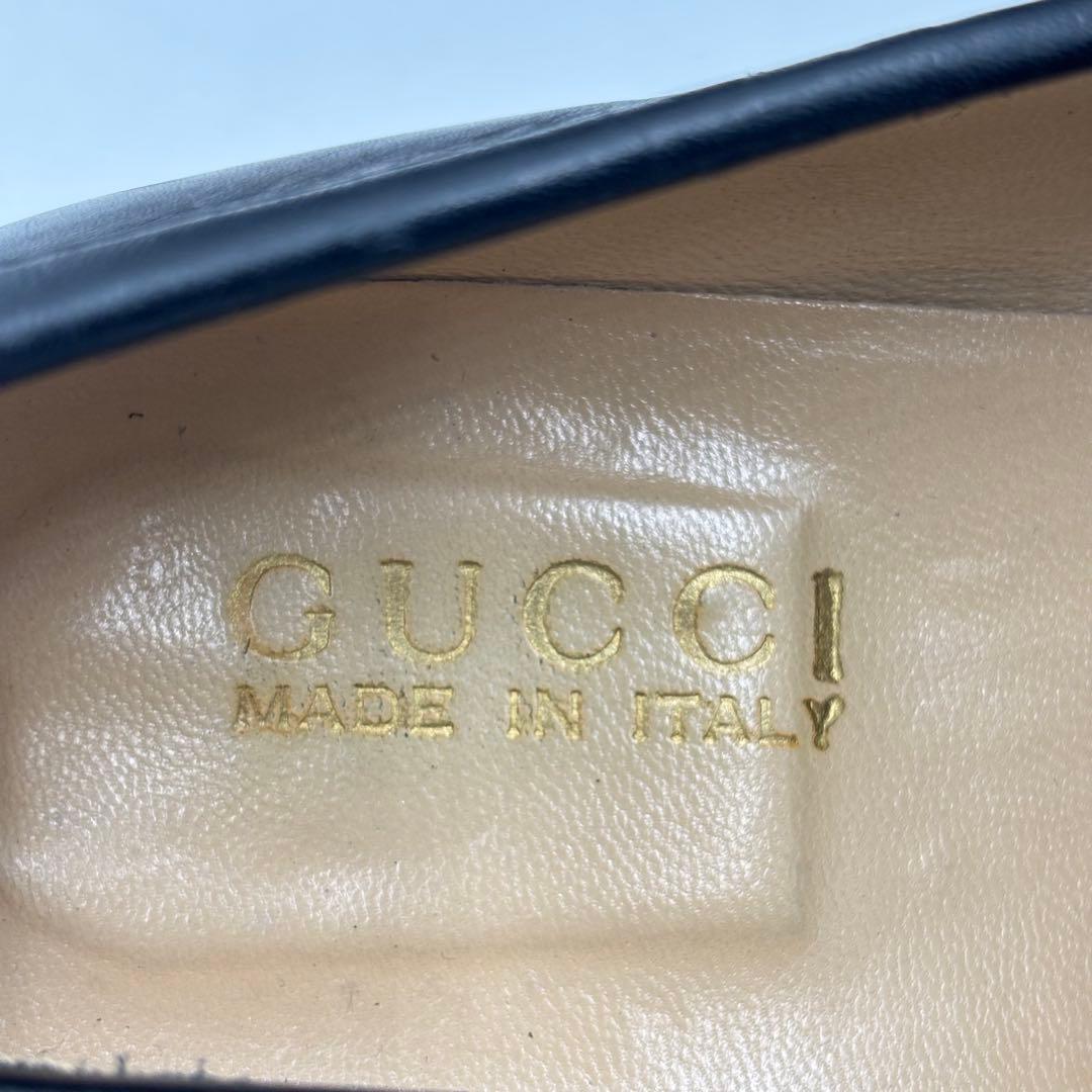 専用GUCCI グッチ ホースビット レザー ローファー 36 約23㎝ 黒