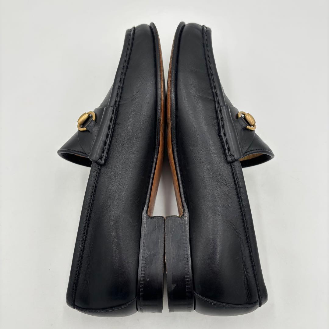 専用GUCCI グッチ ホースビット レザー ローファー 36 約23㎝ 黒