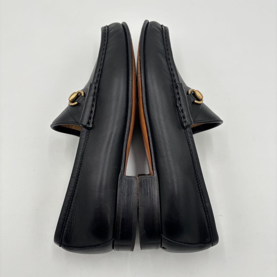 専用GUCCI グッチ ホースビット レザー ローファー 36 約23㎝ 黒