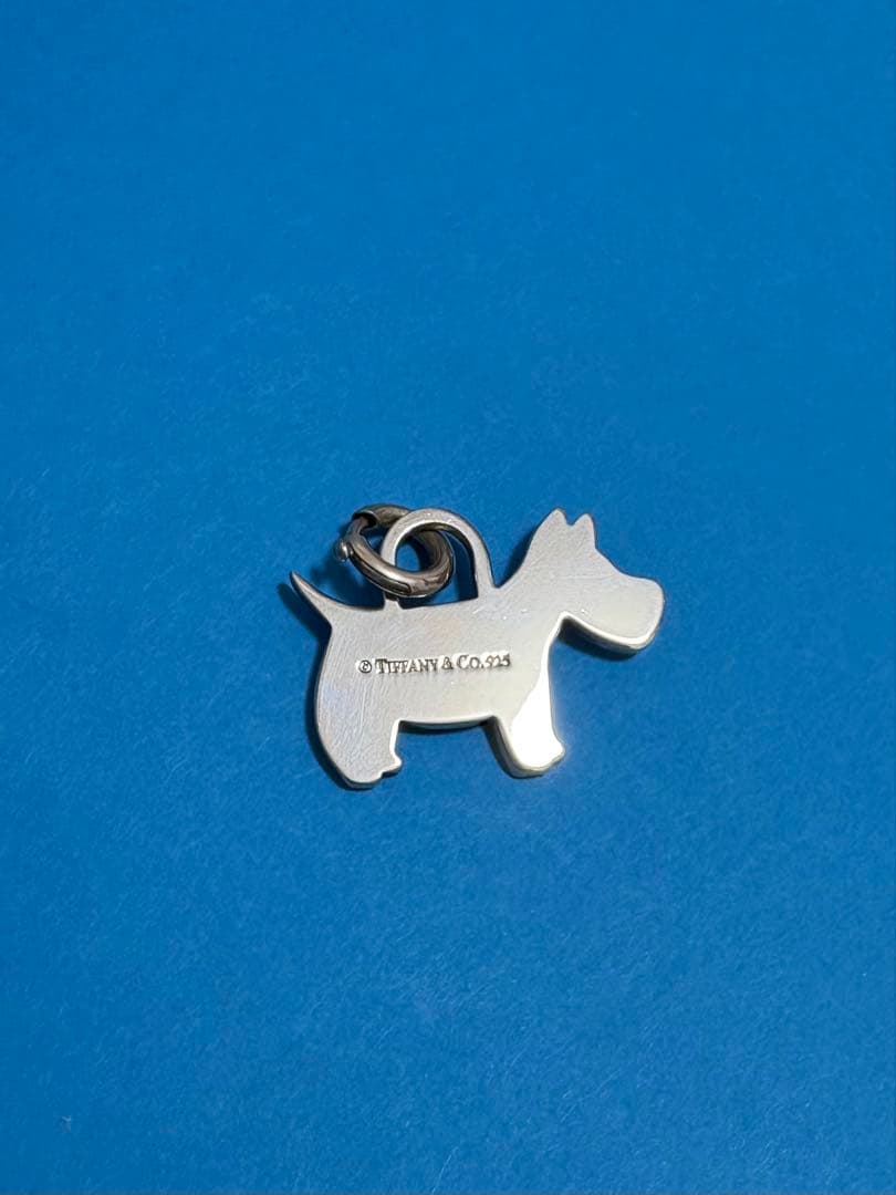 Tiffany & Co. チャーム ドッグ テリア 925シルバー