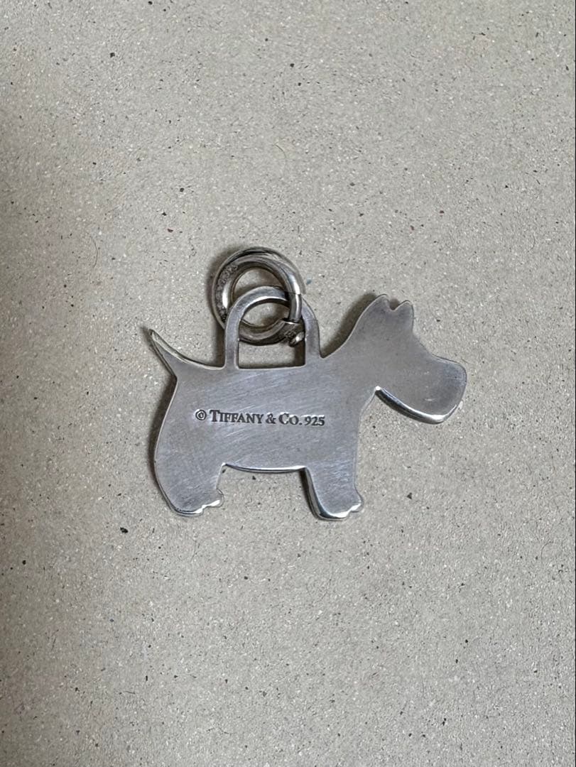 Tiffany & Co. チャーム ドッグ テリア 925シルバー