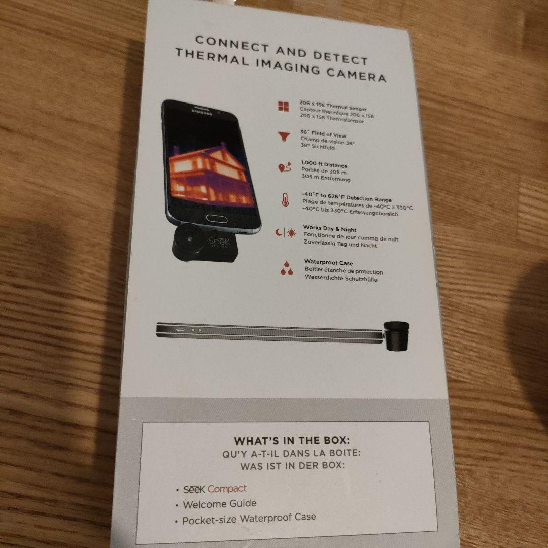 Seek Thermal Compact Android　ジャンク品