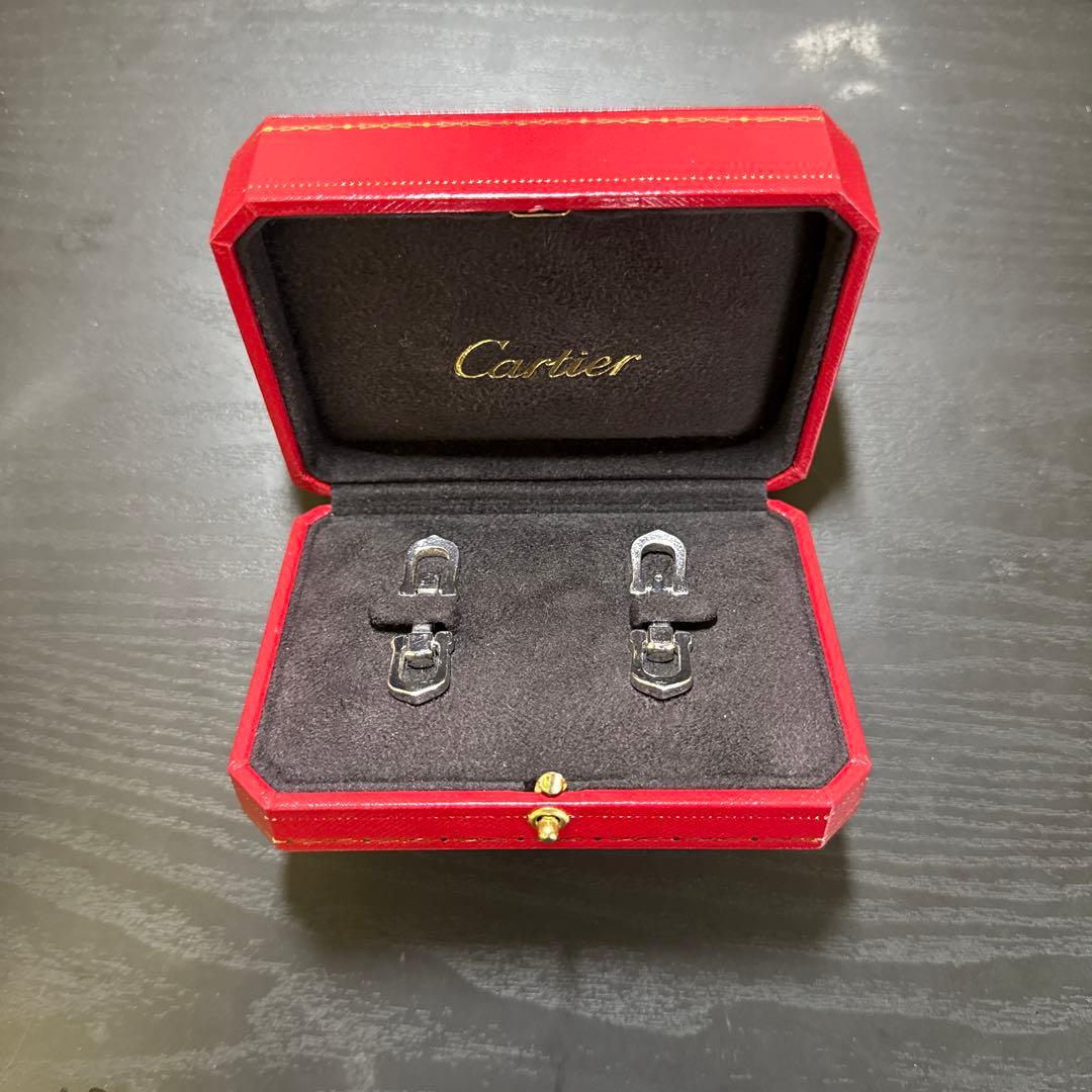 Cartier カルティエ　Ag925 スターリングシルバーカフス